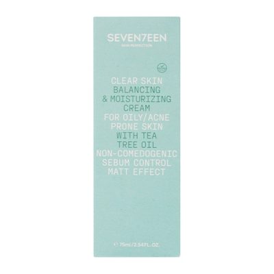 Seventeen – Clear Skin Balancing & Moisturizing Cream