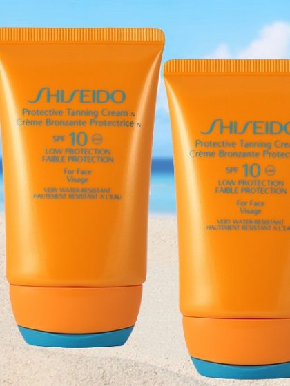 Shiseido - Protective Tanning Cream SPF10 For Face, 50ml