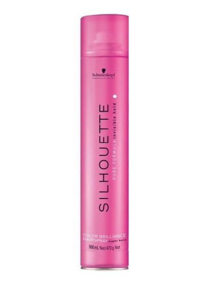 Silhouette Color Brilliance Super Hold Hairspray