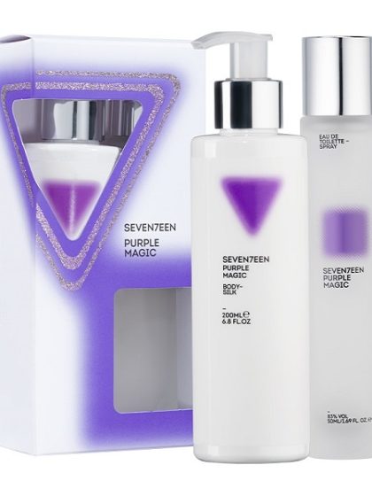 Seventeen - Purple Magic Set Body Silk 200ml & EDT 50ml