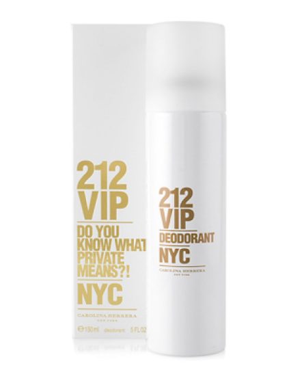 Carolina Herrera-212 VIP Deodorant Spray 150ml