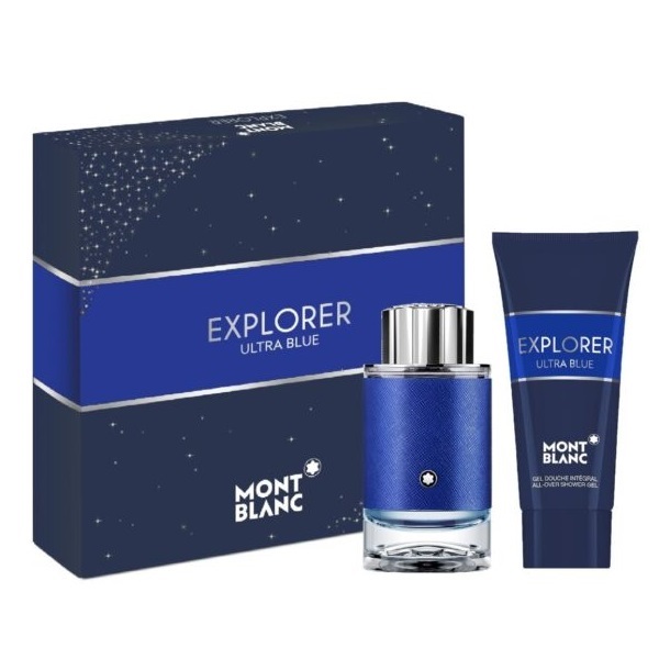 MontBlanc - Explorer Ultra Blue EDP 100ml & Shower Gel 100ml - Set