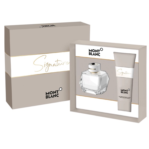 MontBlanc - Signature Eau De Parfum 50ml & Body Lotion 100ml -Set