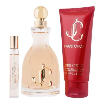 I Want Choo EDP 100ml & Body Lotion 100ml & EDP 7.5ml – Set