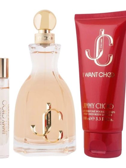 I Want Choo EDP 100ml & Body Lotion 100ml & EDP 7.5ml – Set