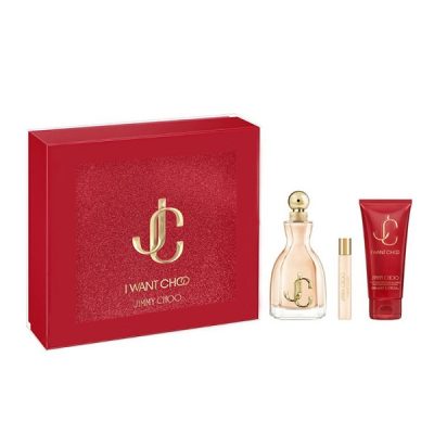 I Want Choo EDP 100ml & Body Lotion 100ml & EDP 7.5ml – Set