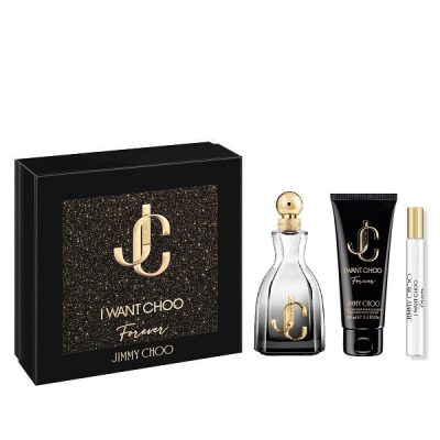 I Want Choo Forever EDP 100ml & Body Lotion 100ml & EDP 7.5ml - Set