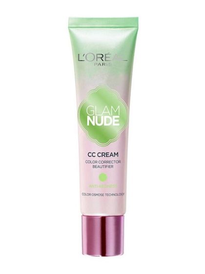 L'oreal Glam Nude Cc Cream Anti - Redness 30ml