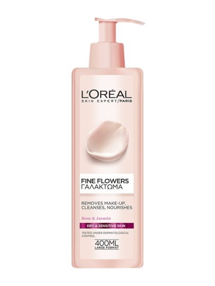 L’oreal Fine Flowers Γαλάκτωμα Καθαρισμού