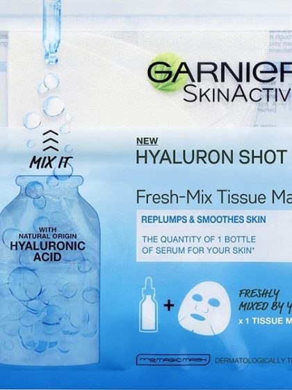 Garnier Hyaluron Shot Tissue Mask 33gr