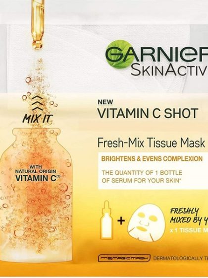 Garnier Vitamin C Shot Tissue Mask 33gr