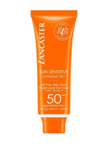 Lancaster - Sun Sensitive Oil-Free Milky Fluid For Face SPF50, 50ml