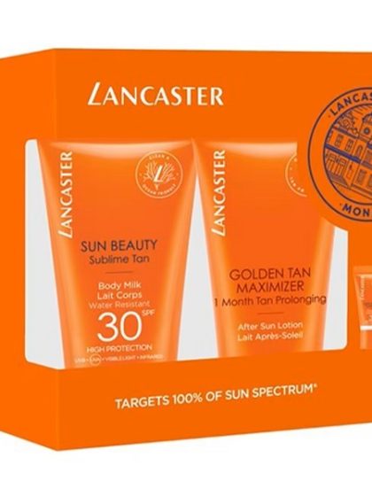 Sun Kit Sun Beauty Body Milk SPF30 + Tan Maximizer After Sun Lotion + Sun Beauty Face Cream SPF30