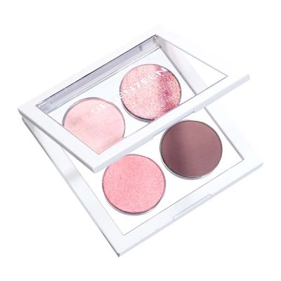 Seventeen-Vibrant Eyes Quad Palette Flirty Pink