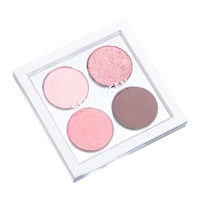 Seventeen-Vibrant Eyes Quad Palette Flirty Pink