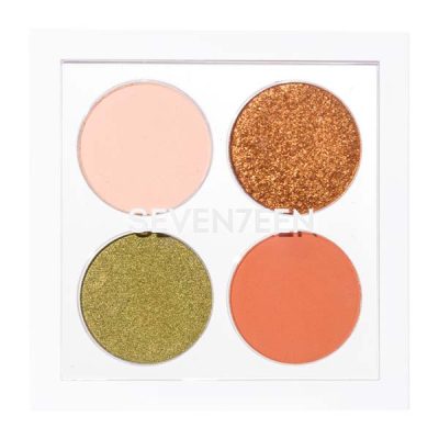 Seventeen-Vibrant Eyes Quad Palette Color Pop