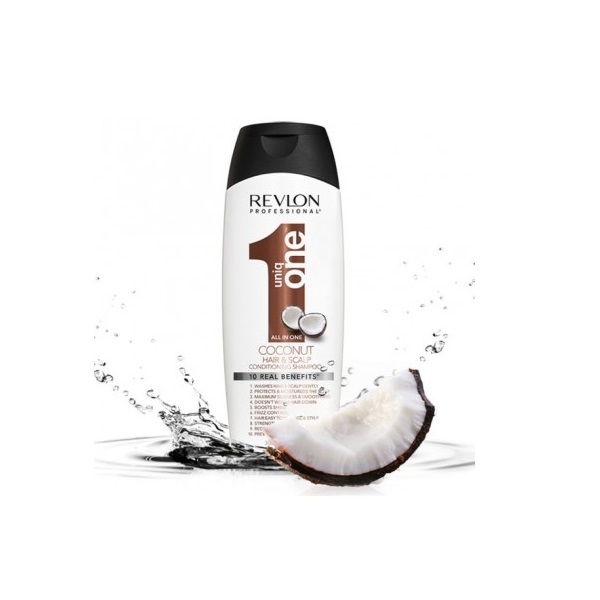 Revlon – Uniq One All in One Coconut Hair & Scalp Conditioning Shampoo 300ml
