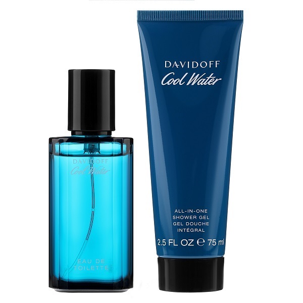 Davidoff - Cool Water Man EDT 40ml & Shower Gel 75ml - Set