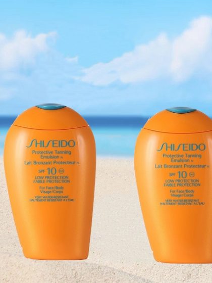 Shiseido -Protective Tanning Emulsion SPF10 Face/Body, 150ml