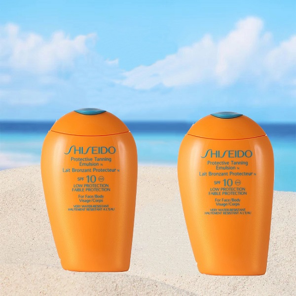Shiseido -Protective Tanning Emulsion SPF10 Face/Body, 150ml