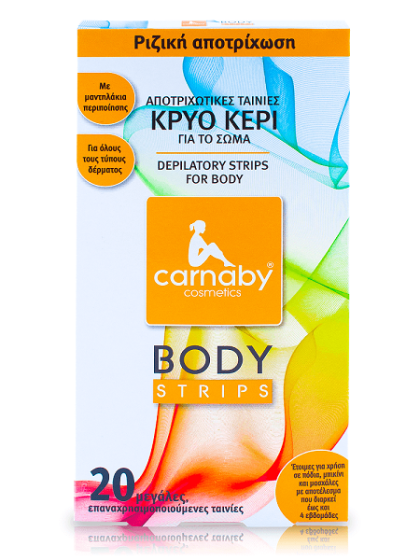 Carnaby - Aποτριχωτικές Tαινίες Body Strips 20τμχ