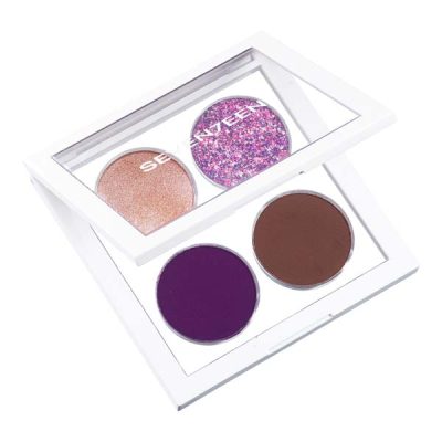 Seventeen - Vibrant Eyes Quad Palette Purple Pop