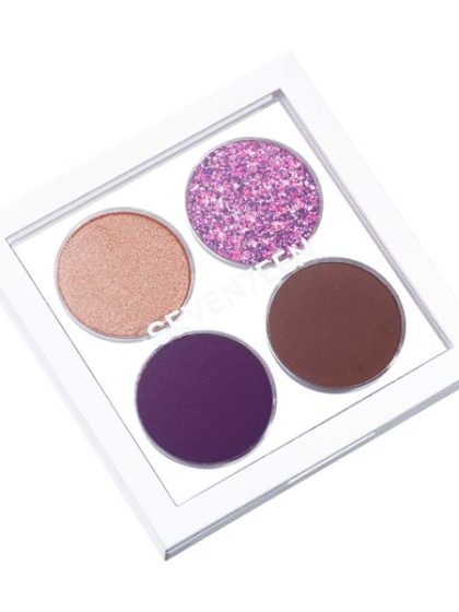 Seventeen - Vibrant Eyes Quad Palette Purple Pop