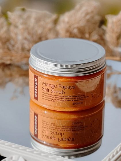 Eesoμe - Mango Papaya Salt Scrub 250ml