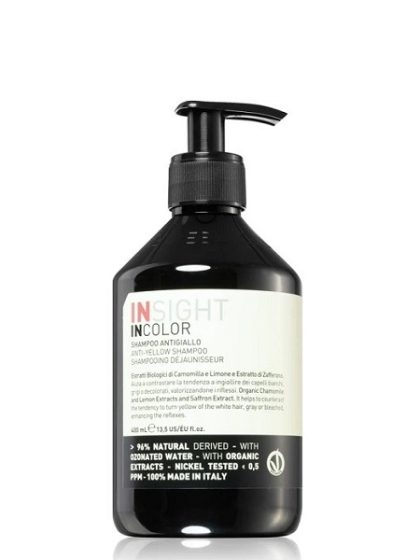 Insight Incolor Anti-Yellow Shampoo 400ml