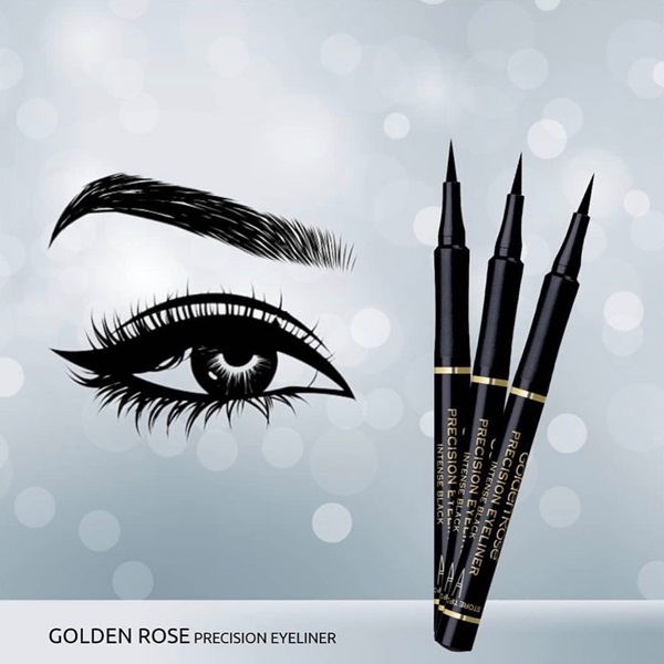 Golden Rose - Precision Eyeliner Intense Black