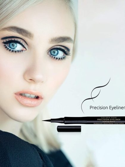 Golden Rose - Precision Eyeliner Intense Black