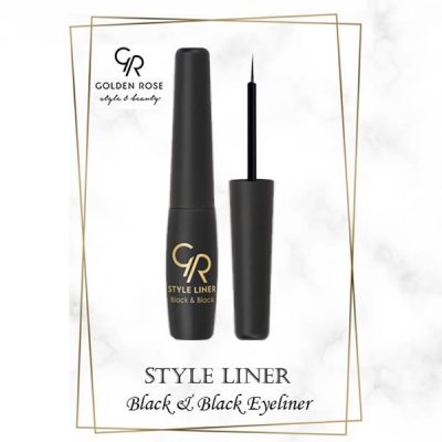 Golden Rose - Style Liner Black & Black