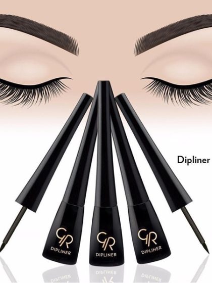 Golden Rose - Dipliner Liquid Eyeliner Black