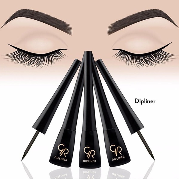 Golden Rose - Dipliner Liquid Eyeliner Black