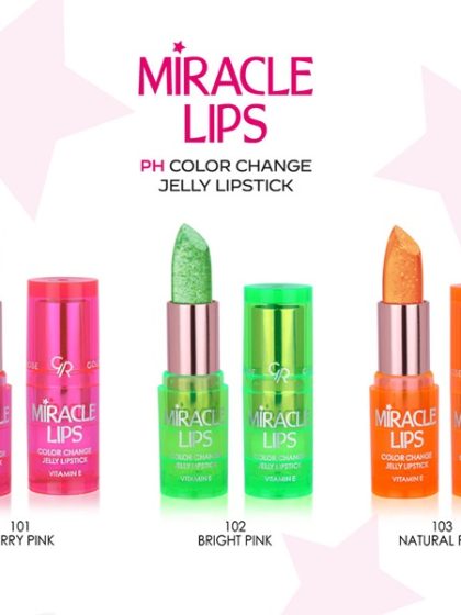 Golden Rose - Miracle Lips Color Change Jelly Lipstick