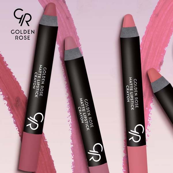 Golden Rose - Matte Lipstick Crayon