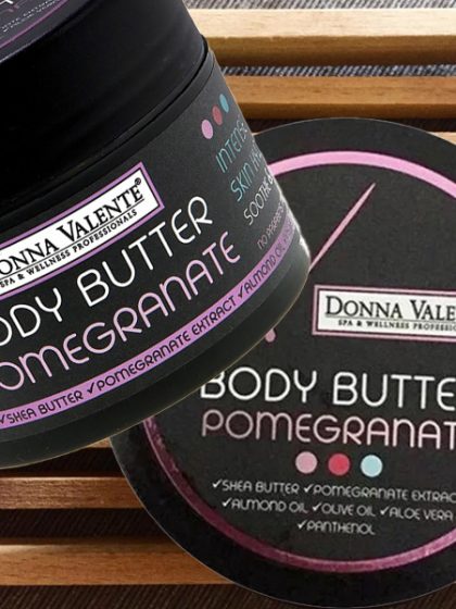 Donna Valente - Body Butter Pomegranate & Shea Butter