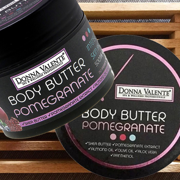 Donna Valente - Body Butter Pomegranate & Shea Butter