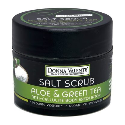 Donna Valente - Body Salt Scrub Aloe & Green Tea