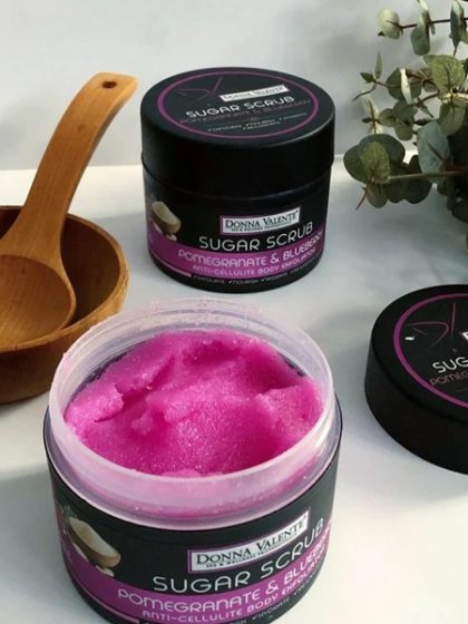 Donna Valente - Sugar Scrub Pomegranate & Blueberry