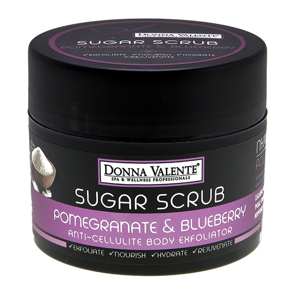 Donna Valente - Sugar Scrub Pomegranate & Blueberry