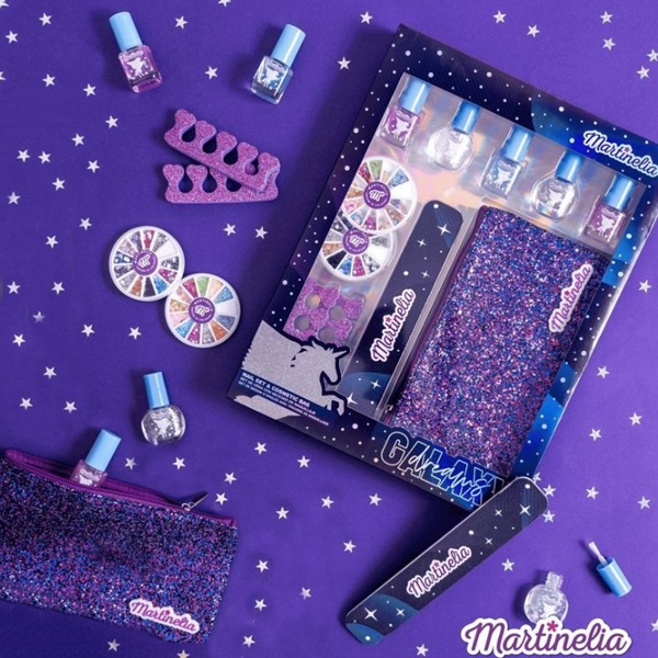 Martinelia - Galaxy Dreams Nail Set & Cosmetic Bag