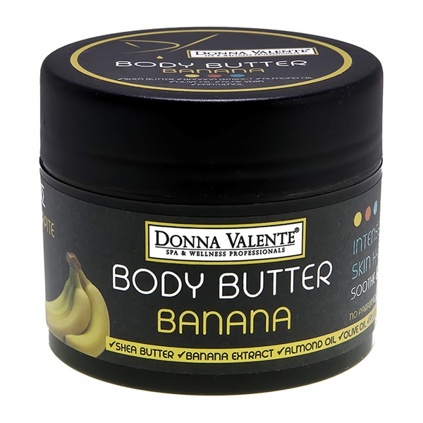 Donna Valente - Body Butter Shea Butter & Banana Extract 210ml