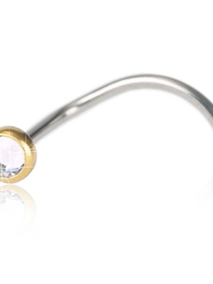 Blomdahl - Golden Titanium Crystal – Nose