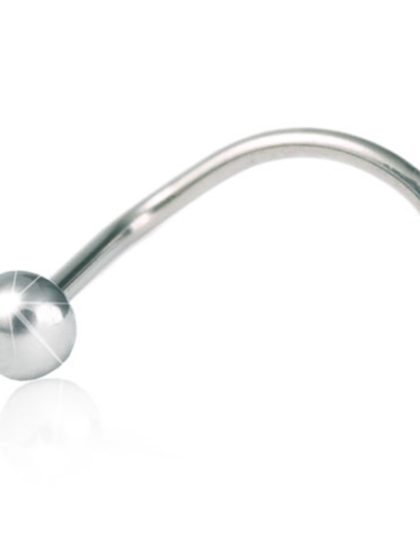 Blomdahl - Silver Titanium Ball – Nose