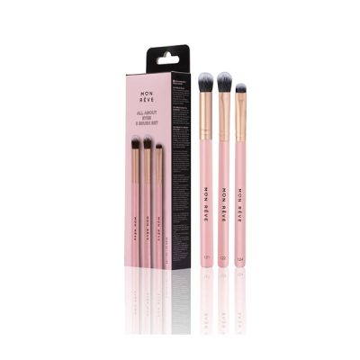 Mon Reve - All About Eyes 3 Brush Set