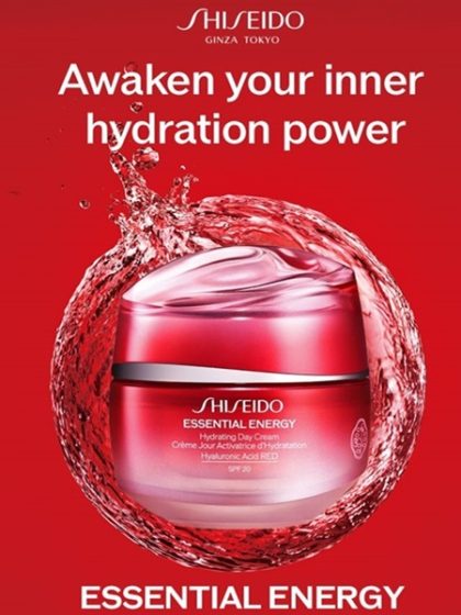 Shiseido – Essential Energy Hydrating Day Cream SPF20, 50ml