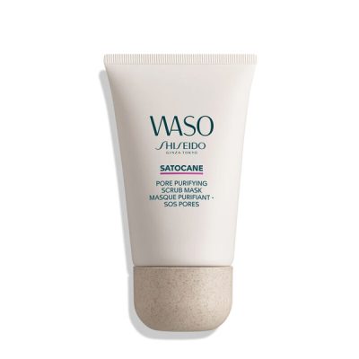 είναι μια μάσκα από ορυκτό άργιλο, Shiseido - Waso Satocane Pore Purify Scrub Mask