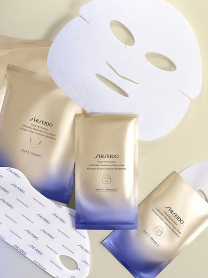 Shiseido – Vital Perfection Liftdefine Radiance Face Mask 6pcs