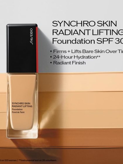 Shiseido – Synchro Skin Radiant Lifting Foundation - NEW